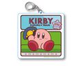 "Station Master Kirby" acrylic keychain from the "Kirby Pupupu Train" 2019 events