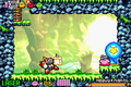 Screenshot of Heavy Knight in Rainbow Route in Kirby & The Amazing Mirror.
