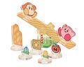 "Seesaw - Kirby & Waddle Dee" acrylic stand from the "Kirby Moving Acrylic Stand" merchandise line, featuring a Star Block