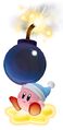 Artwork of Bomb from Kirby Air Ride