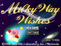 Milky Way Wishes title screen