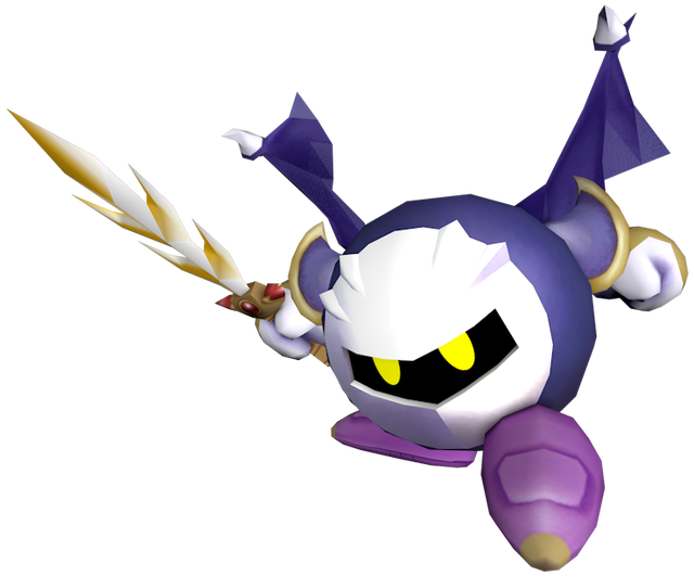 File:kar Meta Knight Model.png - Wikirby: It's A Wiki, About Kirby!