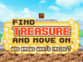 The last tutorial screen, which introduces the game's main collectible, the Treasure Chests
