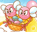 Bronto Burts in Kirby: The Strange Sweets Island