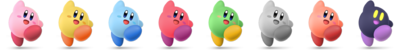 SSBU Kirby Color Palette.png