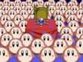 Waddle Dees having their fortunes read by Mabel