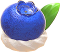 Artwork of a blueberry from the Race mode