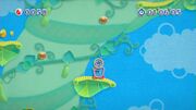Kirby transports Carrie up Big-Bean Vine in Request 11.