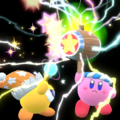 Tip image of Kirby obtaining Zap Hammer