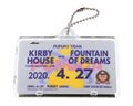 "Kirby" Rail pass case from the "Kirby Pupupu Train" 2020 events