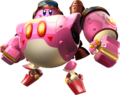Artwork of Kirby in the Robobot Armor