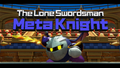 Meta Knight's splash screen in Kirby and the Forgotten Land