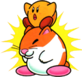 Kirby's Dream Land 2 (Spark + Rick)