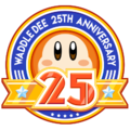 Waddle Dee 25th Anniversary logo