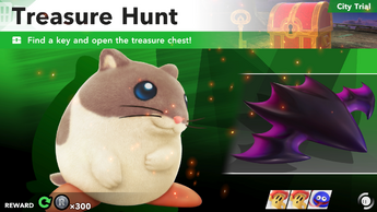 Find a key and open the treasure chest!