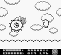 Kirby fighting Kracko in Kirby's Dream Land 2