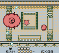Kirby fighting Kracko in Kirby's Dream Land