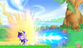 Meta Knight's team attack with two players.