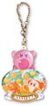 "Wakayama / Mandarin" keychain from the "Kirby's Dream Land: Pukkuri Keychain" merchandise line.
