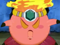 Fire Kirby-saurus, in Fossil Fools - Part II