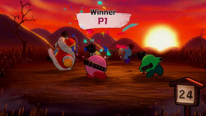 File:KRtDLD Samurai Kirby multiplayer clash screenshot.png