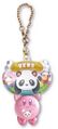 "Ueno / Panda" keychain from the "Kirby's Dream Land: Pukkuri Keychain" merchandise line.