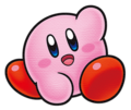 Obi illustration of Kirby from Kirby Star Allies: The Universe is in Trouble?!