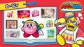 Third Dedede Directory about Kirby, focusing on his expressions