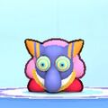 Kirby wearing the Hyness Dress-Up Mask in Kirby's Return to Dream Land Deluxe