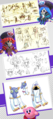 Various concept arts of Hyness