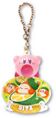 "Oita / Kabosu" keychain from the "Kirby's Dream Land: Pukkuri Keychain" merchandise line.