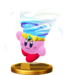 SSB4 Wii U Tornado Kirby trophy model.png
