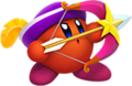 Artwork from Kirby Fighters Deluxe