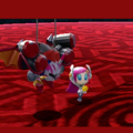 Kirby: Planet Robobot credits picture of Susie showcasing Mecha Knight+