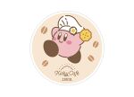 Kirby Cafe Cafe au lait art designs Tokyo late 2020 alt.jpg