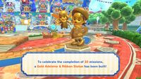 The Adeleine & Ribbon statue unlocked on completion of 30 Missions