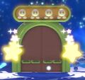 A door that requires four Friends to open in Kirby Star Allies