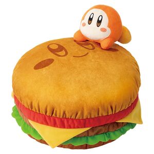 Kirby's Burger Waddle Dee Cushion.jpg