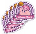 Limited edition stickers from "Kirby Pupupu Diner" merchandise series