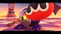 Meta Knight with his half of the Maxim Tomato which King Dedede shared with him in Kirby Fighters 2