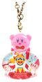 "January Birthday" keychain from the "Kirby's Dream Land: Pukkuri Keychain" merchandise line.