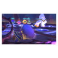 Story Mode credits picture from Kirby Star Allies, featuring Zan Partizanne, knocked out behind Hyness