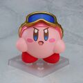 Kirby Nendoroid wearing the Robobot Armor helmet