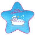 Cushion from the "Kirby Sweet Dreams" merchandise line, featuring Bubble Kirby taking a bath