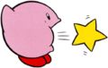 Artwork from Kirby's Dream Land