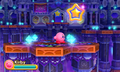 Kirby prepares to enter the palace.