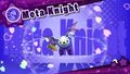 Dream Friend splash screen for Meta Knight from Kirby Star Allies