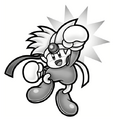 Knuckle Joe in Kirby's Labyrinth Rescue!