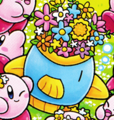 Kine in Find Kirby!! (Flower Garden)