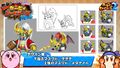 Concept art of Waning Crescent Masked Dedede & Waxing Crescent Masked Meta Knight